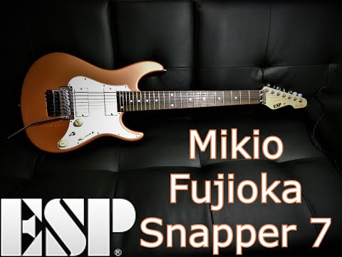 ESP Mikio Fujioka Snapper 7 Review - YouTube