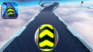 Space Rolling Balls Race Gameplay Speedrun Level 102 screenshot 5