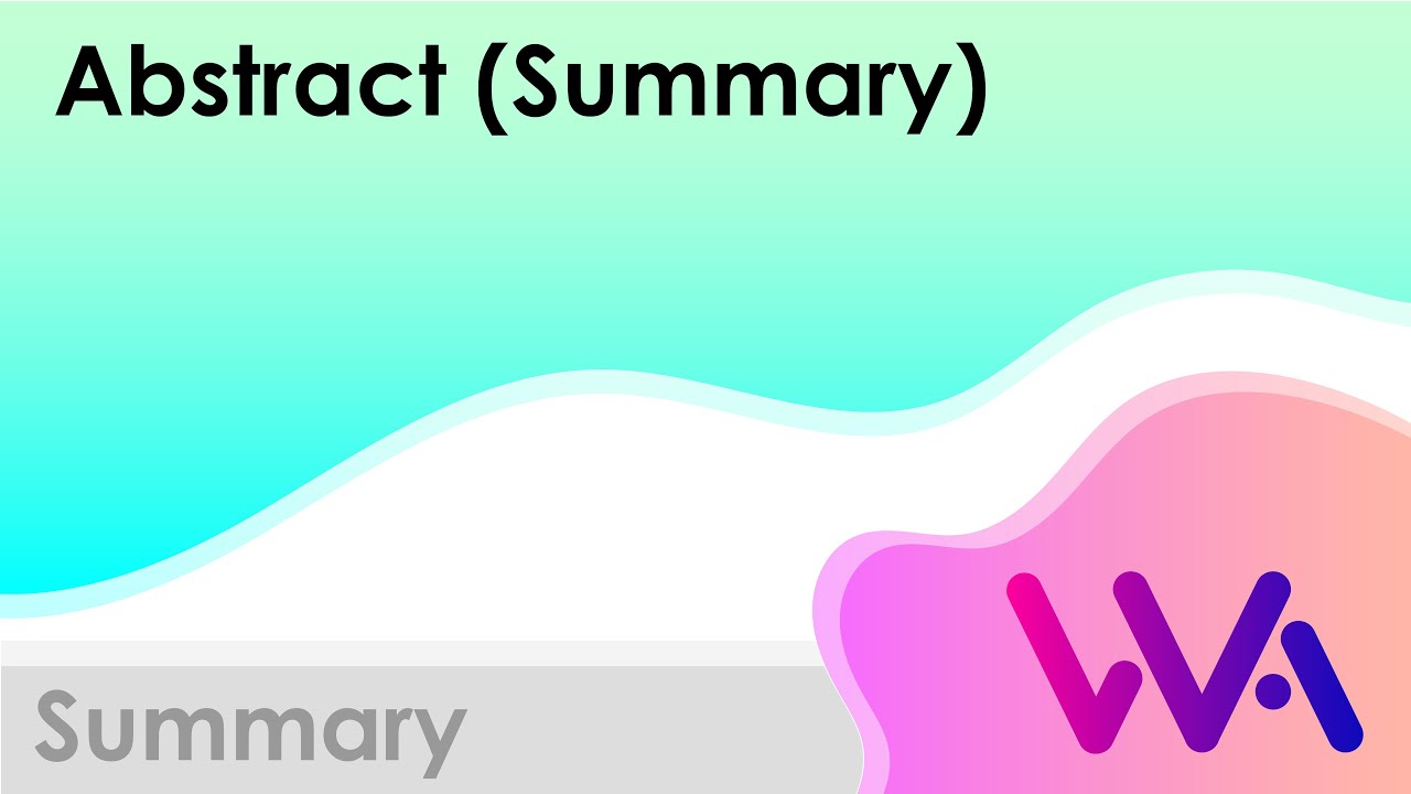 Abstract (Summary): Summary