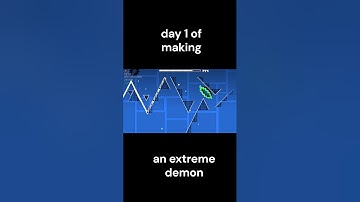day 1 of making an extreme demon #geometrydash #gdupdate #gd #gaming #gddemon