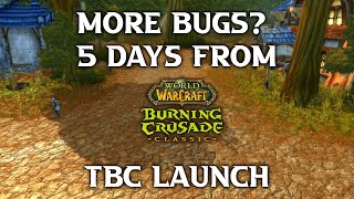 More Bugs?? 5 Days From Launch...