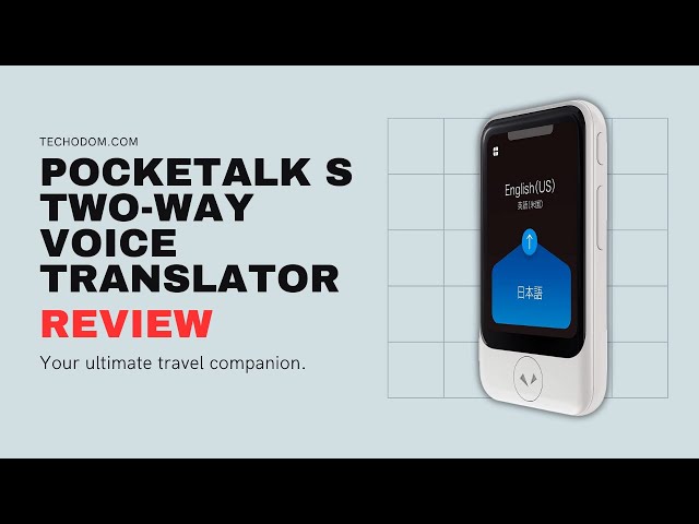 Pocketalk S - Two Way Translator Review: Best Travel Gadget