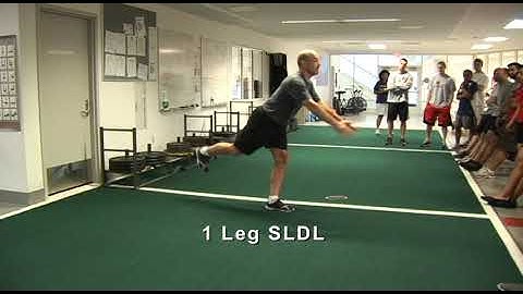 1 Leg Straight Leg Deadlift