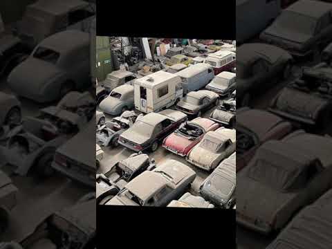 مجموعة مهجورة تضم أكثر من 175 سيارة كلاسيكية في شمال لندن Shorts