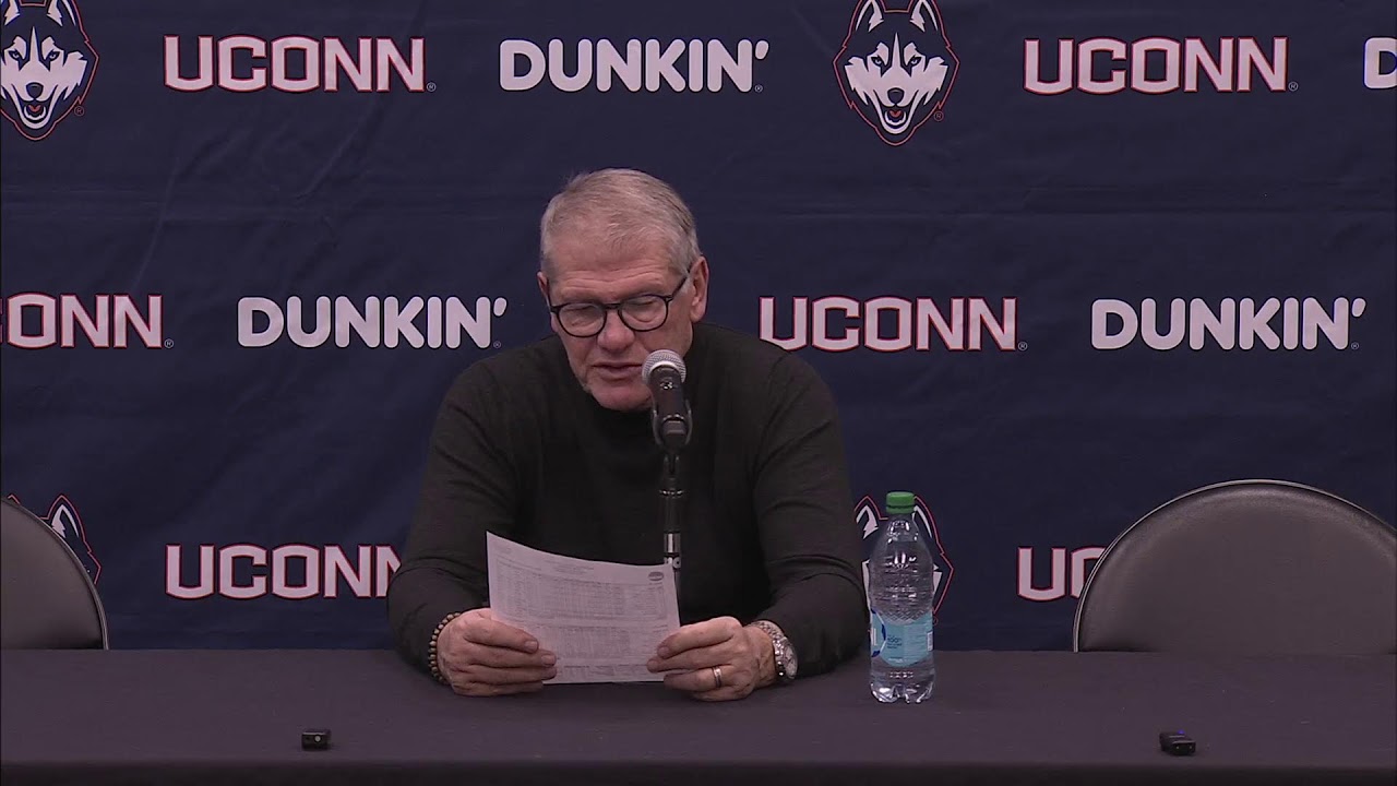 UConn Women's Basketball Postgame Press Conference