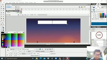 Animasi Game Quiz Online  Program Animasi Menggunakan Macromedia flash 8