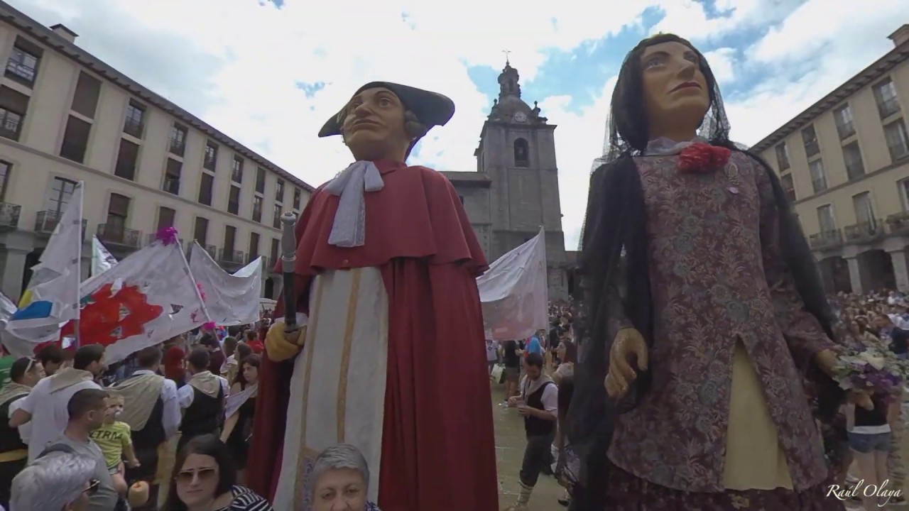 Laudioko Jaietako Txupinazoa. Txupinazo de Laudio-Llodio Jueves 15 de agosto 2019