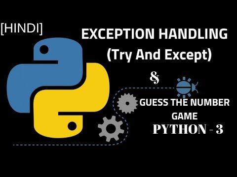 [HINDI] Try and Except Method (Exception Handling) || Tutorial 6