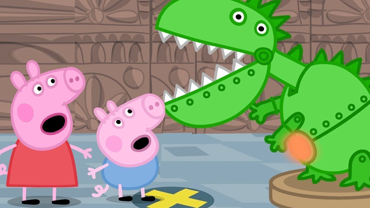 Peppa Pig in Hindi The Museum हिंदी Kahaniya Hindi Cartoons for