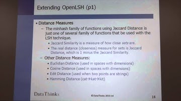 J Singh and Teresa Brooks- Mining of Massive Datasets Using Locality Sensitive Hashing (LSH)