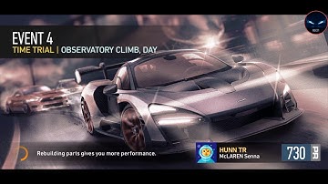 NFS No Limits | McLAREN Senna | KNIGHTS DRAMA TRACTION | Day 4 - Complications | Event 4- Time Trial