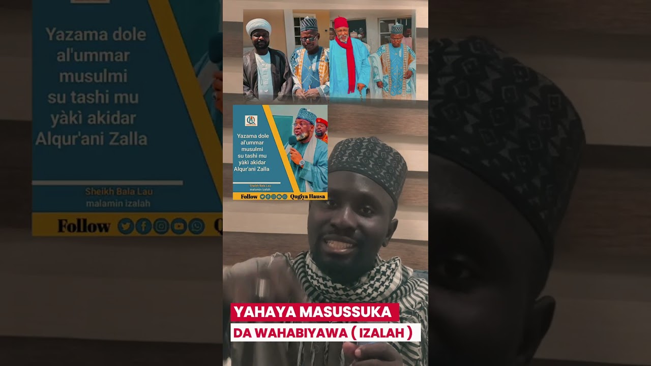 IZALAH KO MASUSSUKA MASUSSUKA KO IZALAH?