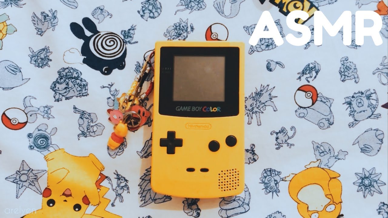 ASMR ✨MI COLECCIÓN DE GAMEBOY COLOR✨ SPANISH WHISPERS AND TAPPING ASMR 🎮