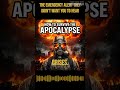 The Emergency Alert They Didn’t Want You to Hear | How To Survive The Apocalypse