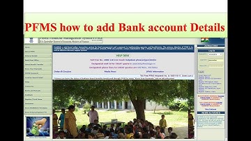 How to Add Bank account PFMS Webportal | PFMS Training Video #PFMS