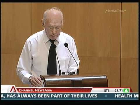 Mrs Lee Kuan Yew's funeral - Mr Lee full eulogy - 06Oct10