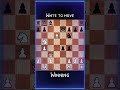 Chess puzzle from the ChessUA Club in Brantford! White to move! #chess #shorts #brantford