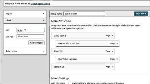 (Part 21) Navigation Menus