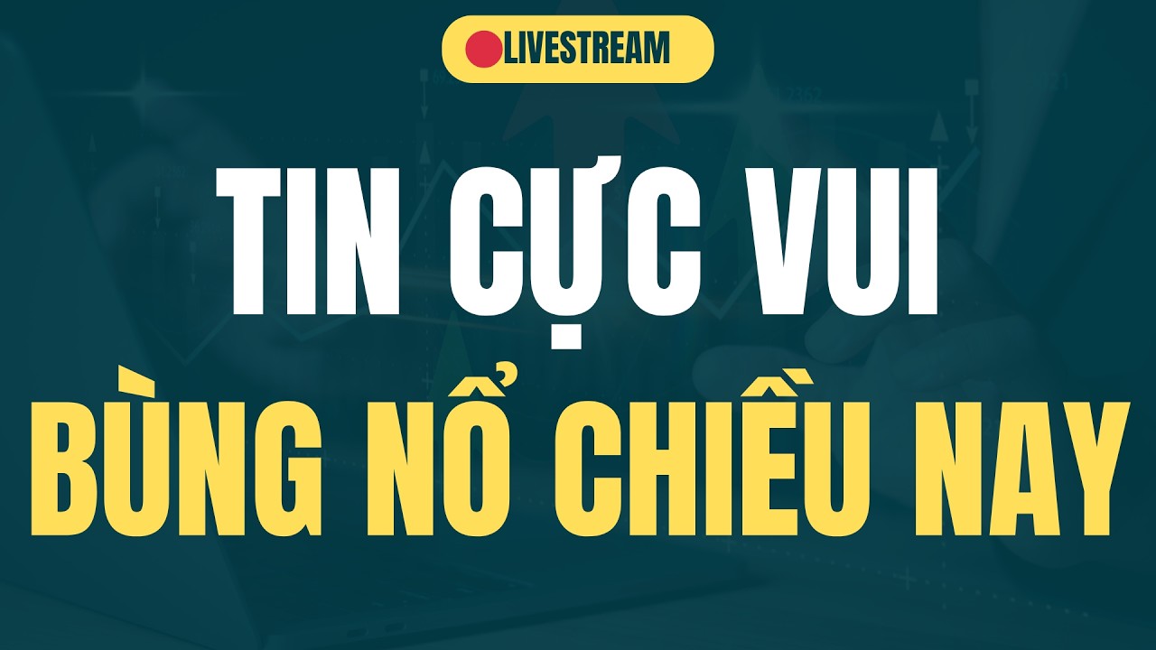 TIN CỰC VUI BÙNG NỔ CHIỀU NAY  | NHẬN ĐỊNH CHỨNG KHOÁN | BÌNH TRẦN STOCK