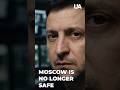 Moscow is no longer safe, says Zelenskyy #shorts