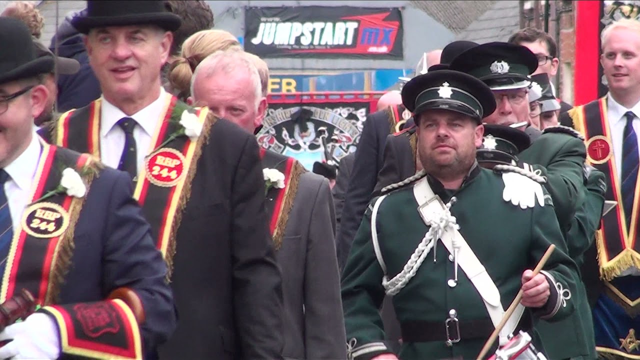 Comber Royal Black Institution Return Parade 26th August 2017 Part 3