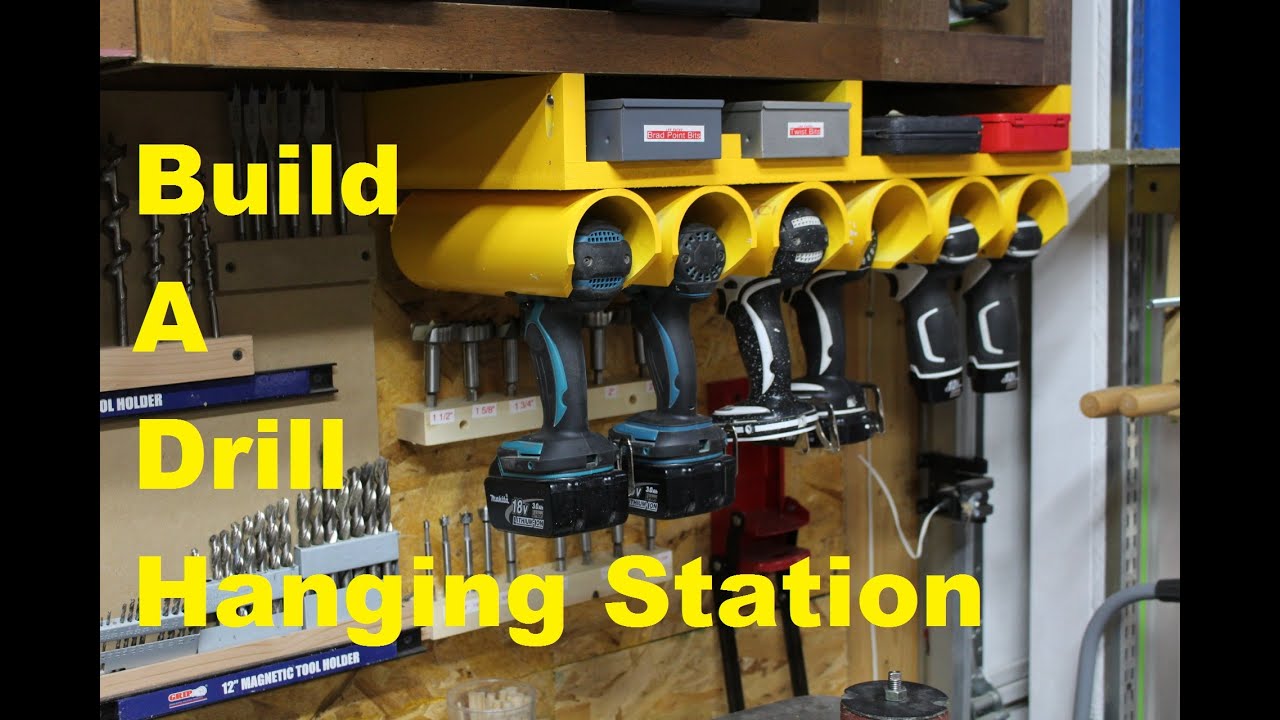 Drill Driver Hanging Station YouTube Drill Driver Hanging Station YouTube