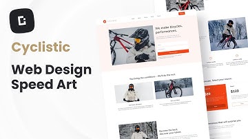 Cyclistic eCommerce Website | Figma Tutorial - Speed UI Design