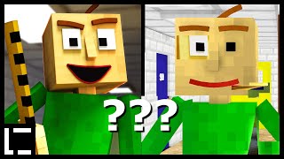 &quot;Baldi&#39;s Basics the Musical&quot; BUT something&#39;s not right. (Minecraft Version)