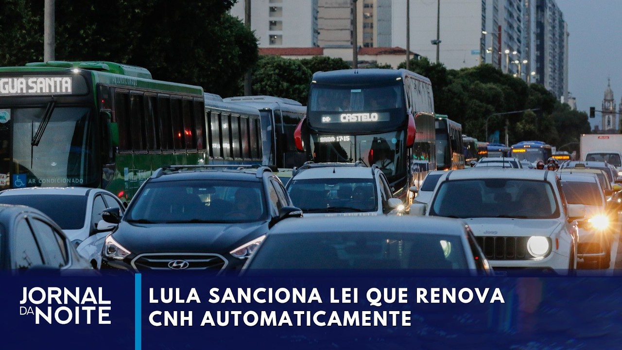 Lula sanciona lei que renova CNH automaticamente para bons motoristas