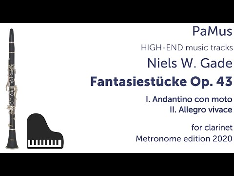 特撮 Nielsen C: Fantasiestuecke g-moll fuer Klarinette und Klavier d2ldlup Nielsen: Fantasy Piece in G Minor – Ficks Music