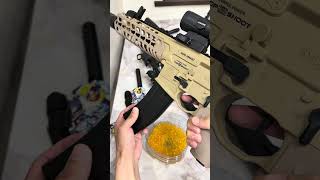 Which Toy Gun is Stronger? 🔫 #gelblaster #toygun #vs #comparison #battle #shorts #viral #fyp