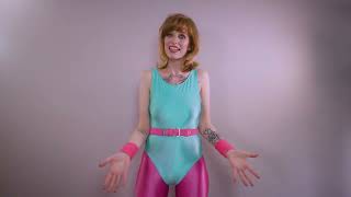 Hailey Autumn Reviews: Vintage Gilda Marx Spandex Leotard!