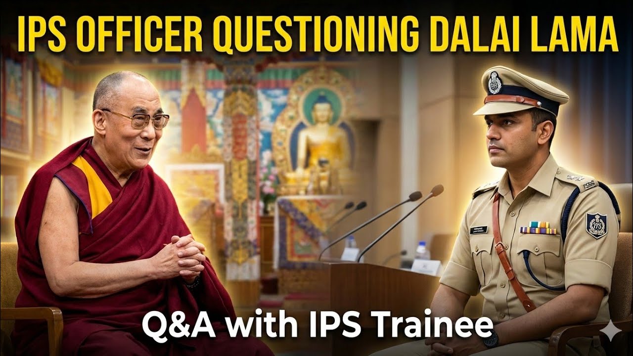 Вопросы и ответы офицера полиции с Его Святейшеством Далай-ламой.