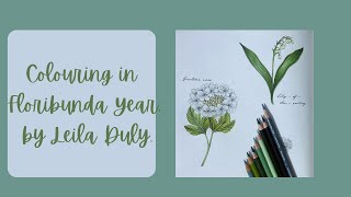 How I’ve coloured Lily of the Valley in Floribunda Year