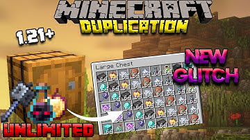 THE ONLY WORKING 1.21 DUPLICATION GLITCH FOR MINECRAFT JAVA! || Easiest Duplication 1.21
