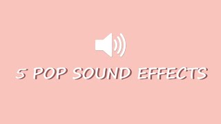 5 Pop Sound Effects no Copyright