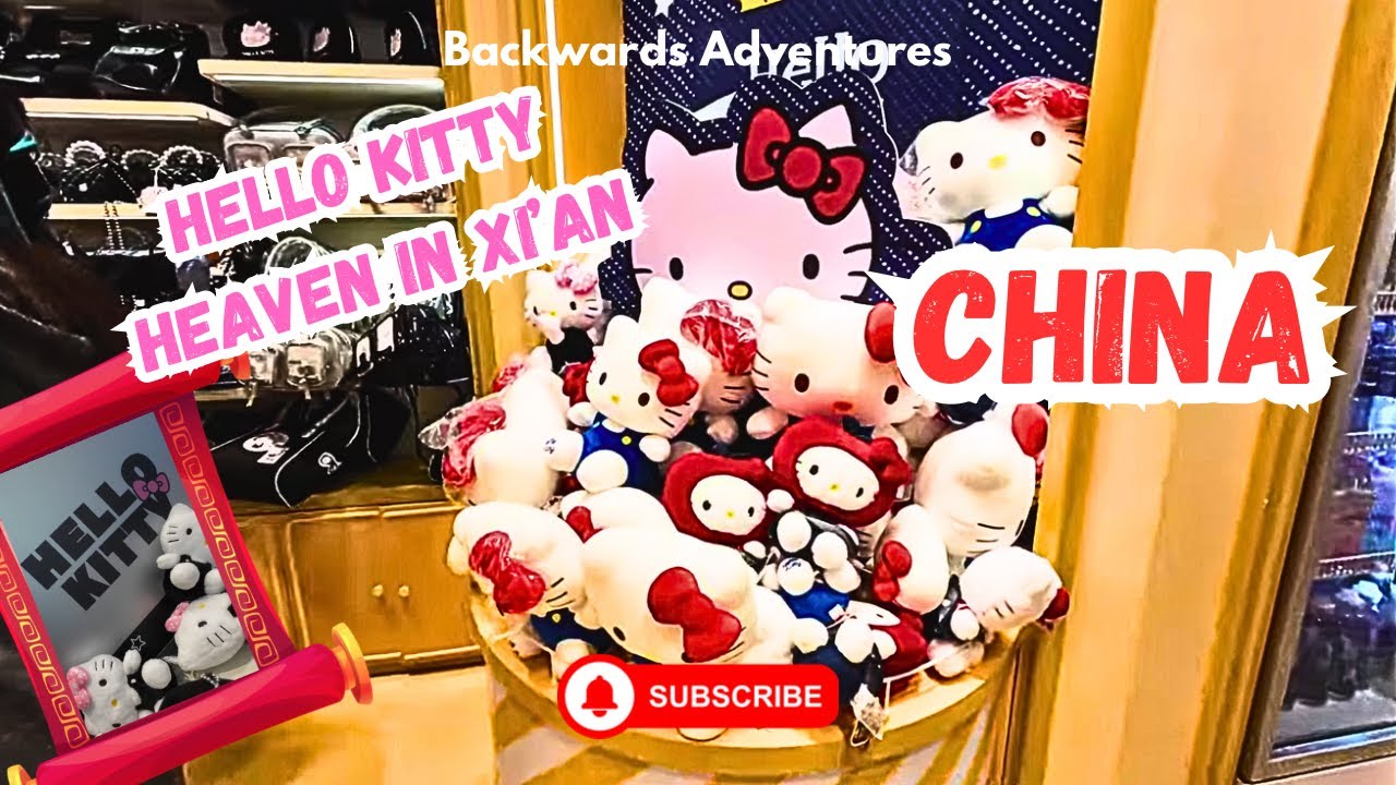 Hello Kitty in Xi'an city, China