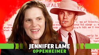 Oppenheimer Interview: Jennifer Lame on Christopher Nolan's Weird Magic Trick