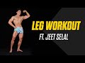 Leg Workout | Jeet Selal | Leg Day | MuscleBlaze