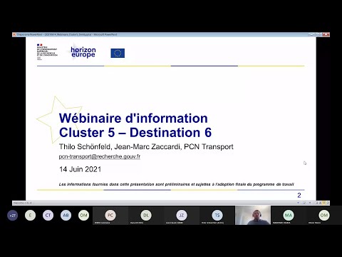 Webinaire de présentation des appels à projets portant sur les services de transport sûrs et la mobi