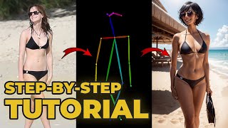 Stable Diffusion OpenPose Beginner Tutorial | StepbyStep Tutorial