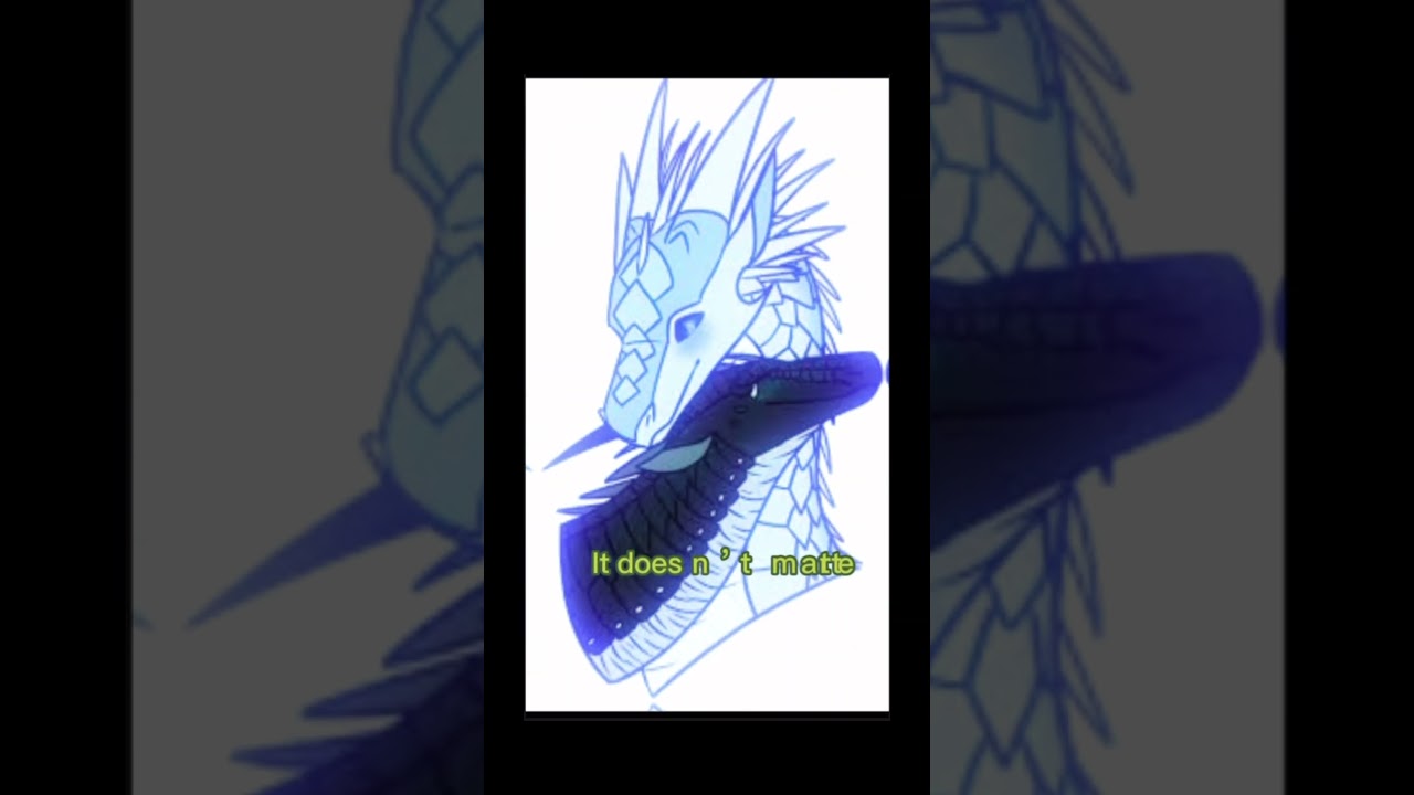 And my friend said….. A winterwatcher breakup short. credit to @_MjolnirWorthyArtist_ for idea.