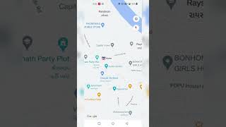Full screen mode on Google maps app