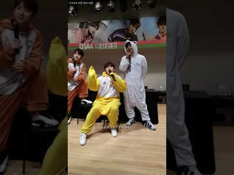 171224 B1A4 명동 팬사인회