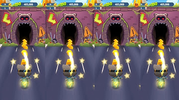 #Talking tom gold run android gameplay/ HYPER TOM running late 6686