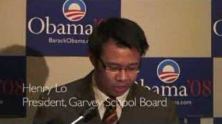 AAPI Leaders for Senator Obama