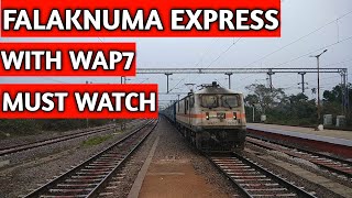 22871 Newly LHBFied Bhubaneswar Tirupati Superfast Express Thrashes With Gaziabad WAP7 🔥🔥🔥