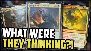 EXCLUSIVE NEW Commanders?! Mystery Booster Commander Reveals Are INSANE
