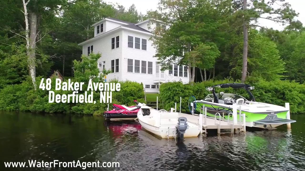 48 Baker Avenue Waterfront On Northwood Lake, New Hampshire YouTube