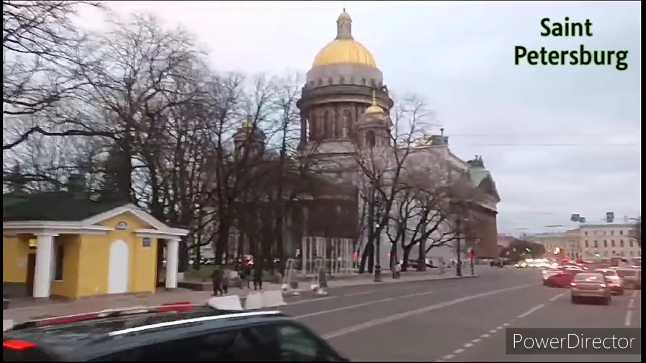 Walk through the streets of Saint Petersburg - YouTube
